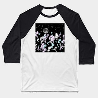 Tropical night Baseball T-Shirt